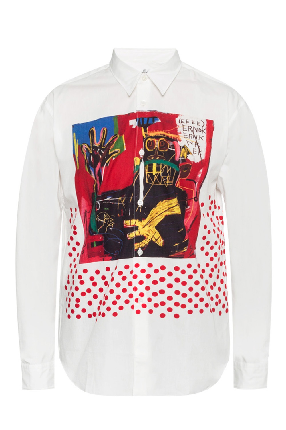 白色Comme des Garçons SHIRT x Jean-Michel Basquiat Comme des